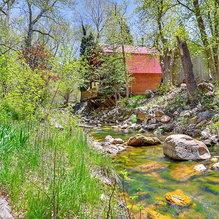 Creekside Payson Cabin Retreat With Private Deck Exterior photo
