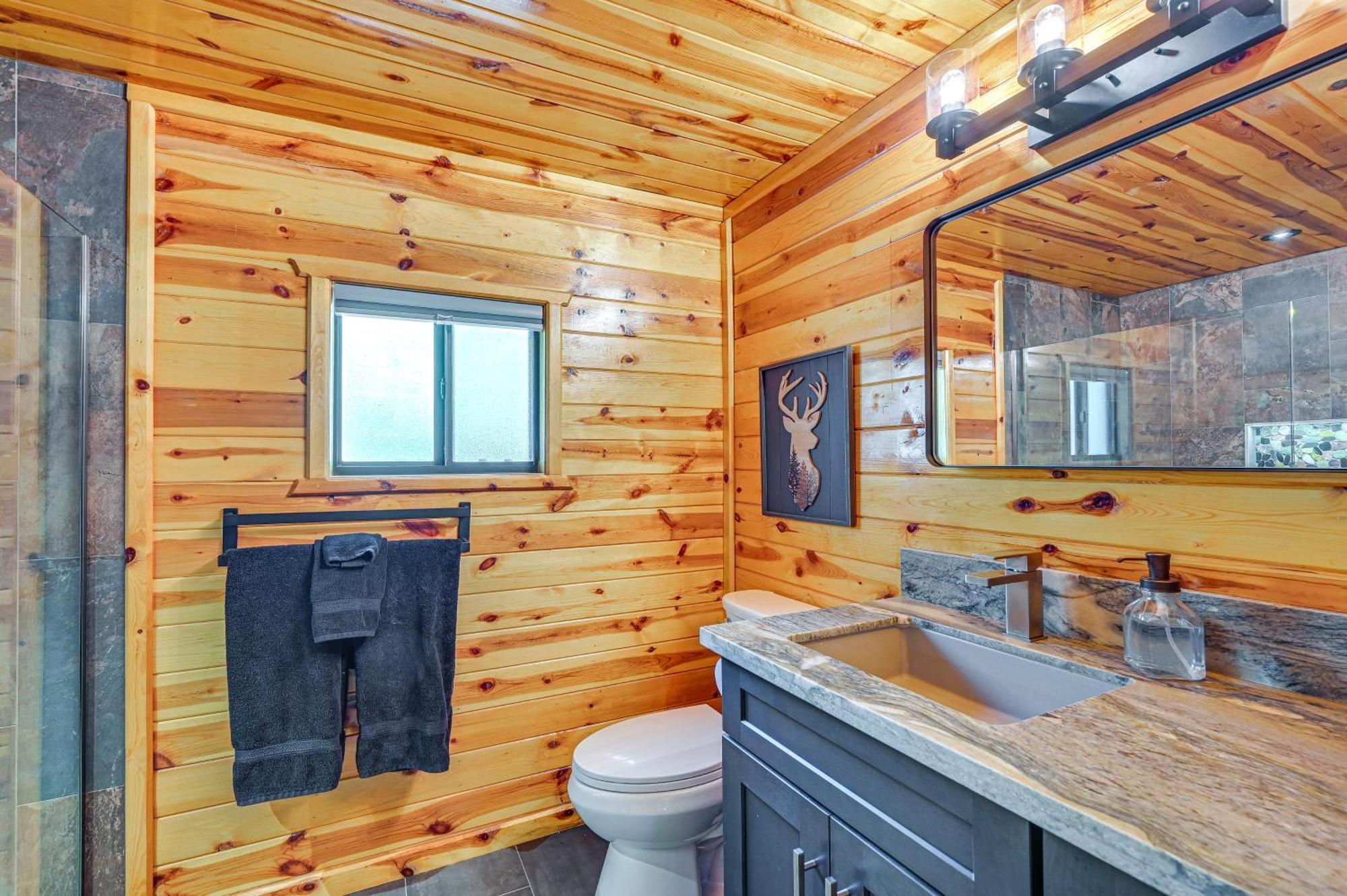 Creekside Payson Cabin Retreat With Private Deck Exterior photo
