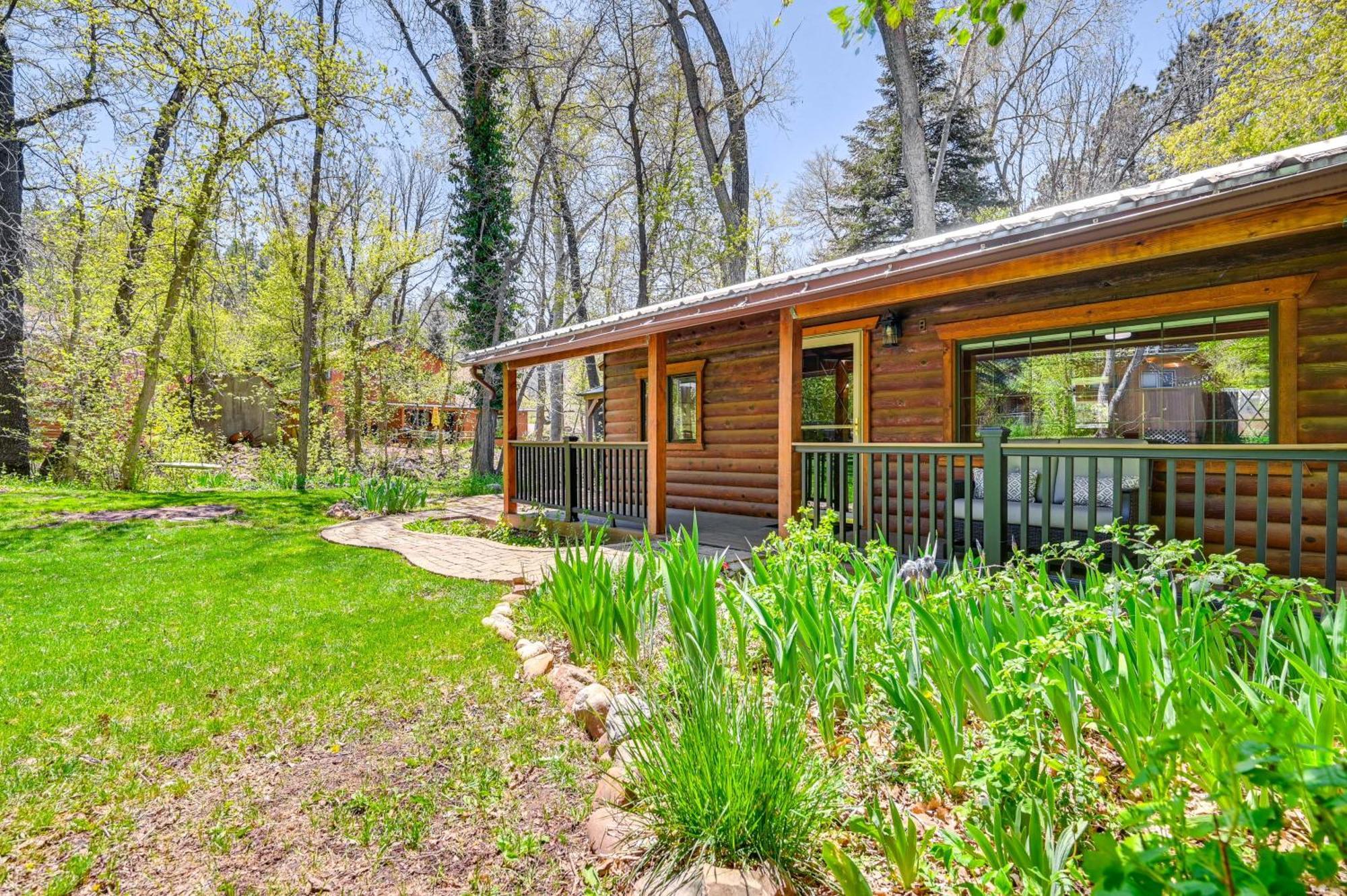 Creekside Payson Cabin Retreat With Private Deck Exterior photo